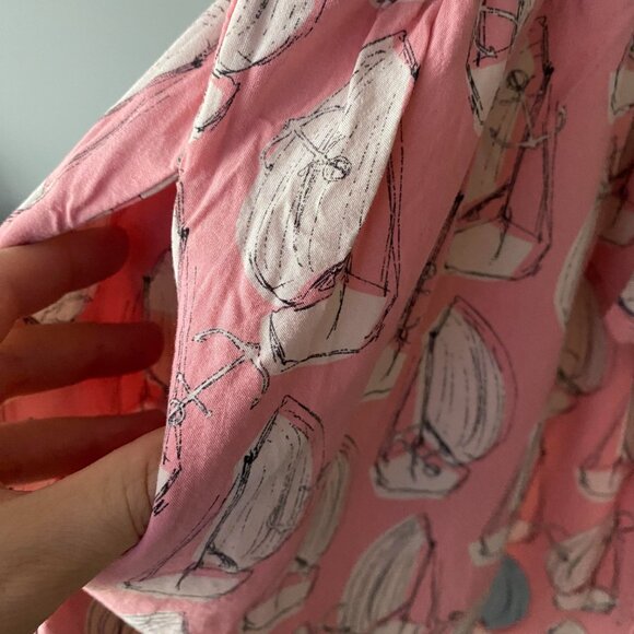 Anthropologie Maeve Tourista Sailboat Romper Size 6 - Picture 9 of 9